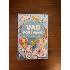 SWEDISH‎ MATCHING GAME: VAD FORSVANN?